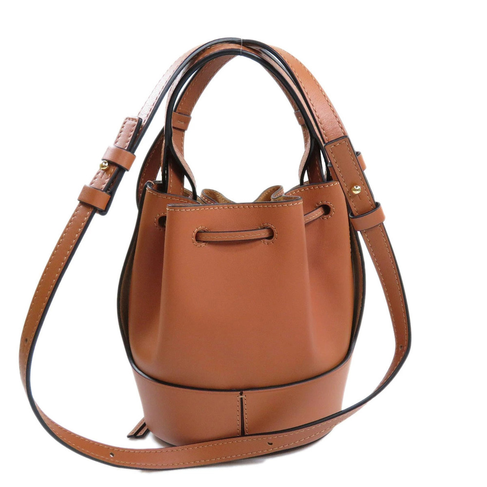 Loewe Bag 2way Shoulder Balloon Calfskin Black